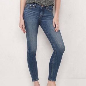 Lauren Conrad Skinny jeans mid rise 6